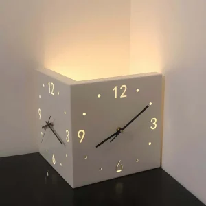 Corner Wall Clock