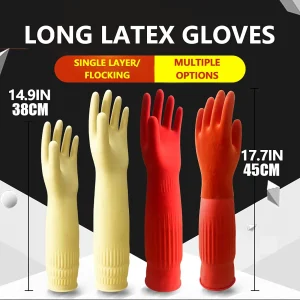 Rubber Clean Gloves